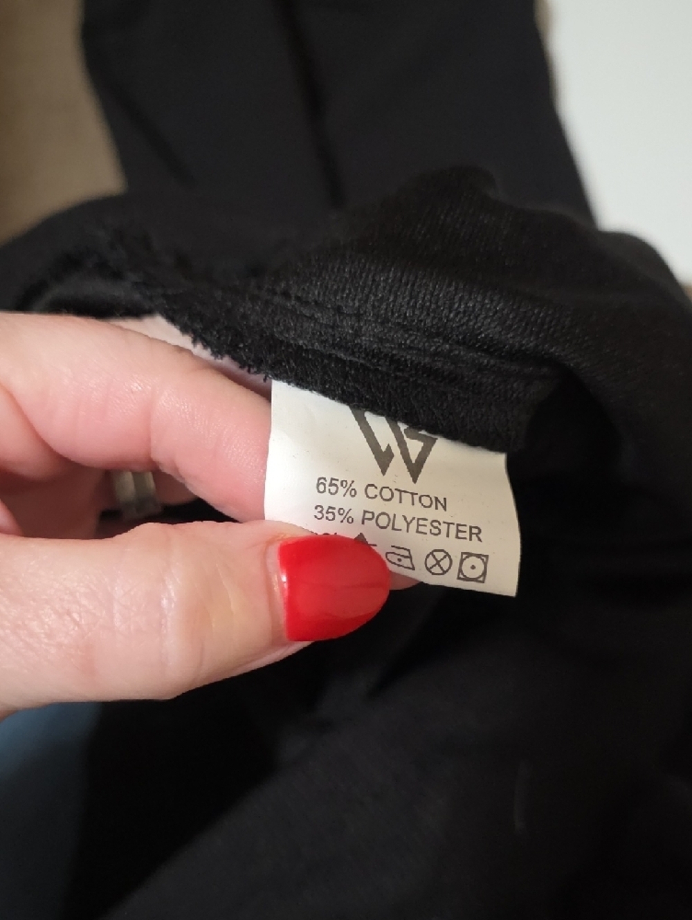 Men's Black Performance Jogger Pants - Picture 9 of 11